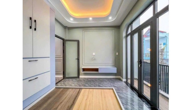 Bán nhà Lê Văn Duyệt, P.1, gần Cầu Bông ,HXH ,3 tầng , 55m2, 4x13m,full NT